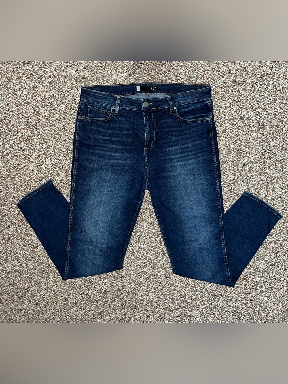 Kut from the Kloth Diana Fab AB Skinny Jeans Size 12